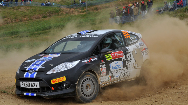 WRC akadēmijas līderis, igaunis Egons Kaurs
Foto: internationalrallynews.com