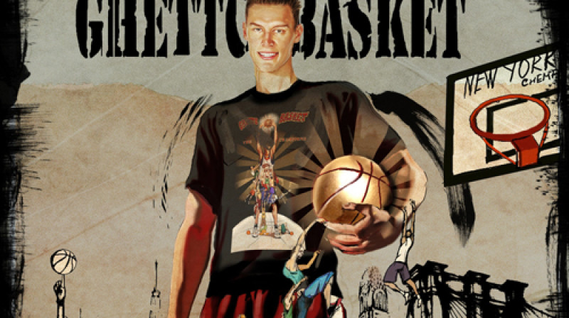 "Streetbasket" un Andris Biedriņš otro gadu pēc kārtas "Ghetto Basket" izspēlē braucienu uz ASV