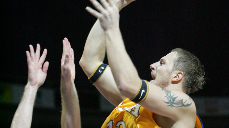 Martins Andrjukaitis pārstāvēja Rīgas ASK 2006./2007. gada sezonā 
Foto: Romāns Kokšarovs, Sporta Avīze
