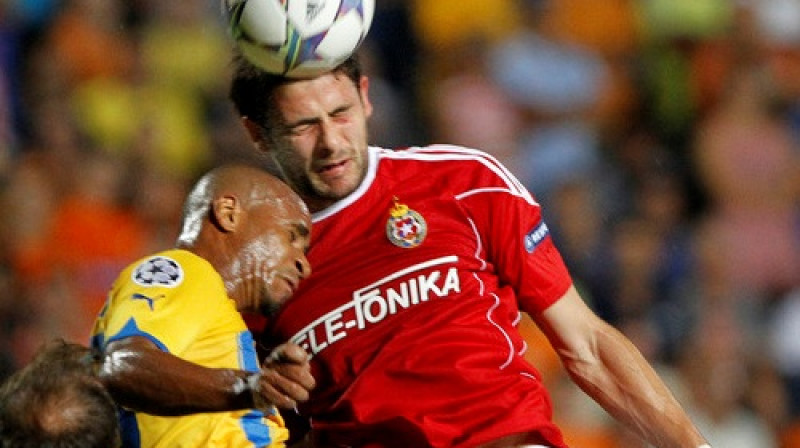 APOEL pret "Wisla"
Foto: AP/Scanpix