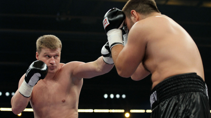 Aleksandrs Povetkins cīņā pret Ruslanu Čagajevu
Foto: Bongarts