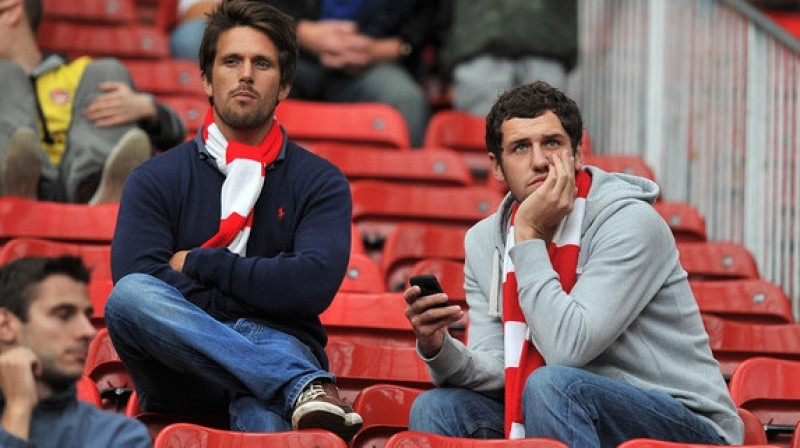 "Arsenal" līdzjutēji
Foto: PA Wire/Scanpix