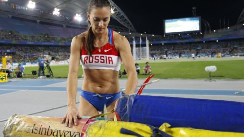 Jeļena Isinbajeva
Foto: Reuters/Scanpix