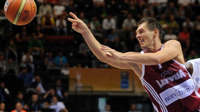 Jānis Blūms lika sajūsmināties ne tikai latviešiem, bet arī francūžiem
Foto: Romāns Kokšarovs, Sporta Avīze/F64 Photo Agency.