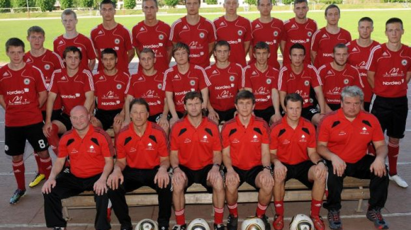 Latvijas U-21 izlase
Foto: www.lff.lv