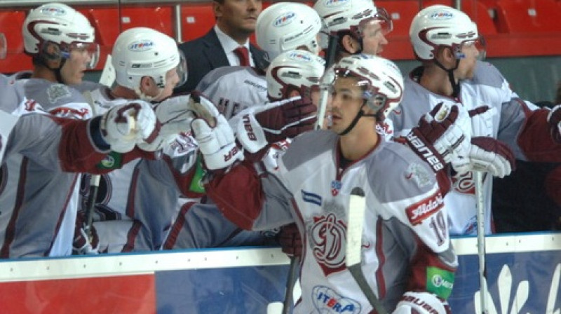 Līdz šim vienīgos vārtus Doņeckā guvis Miķelis Rēdlihs
Foto: hcdonbass.com