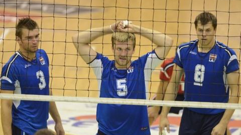 Ansis Medenis, brāļi Armands un Gundars Celitāni
Foto: cev.lu