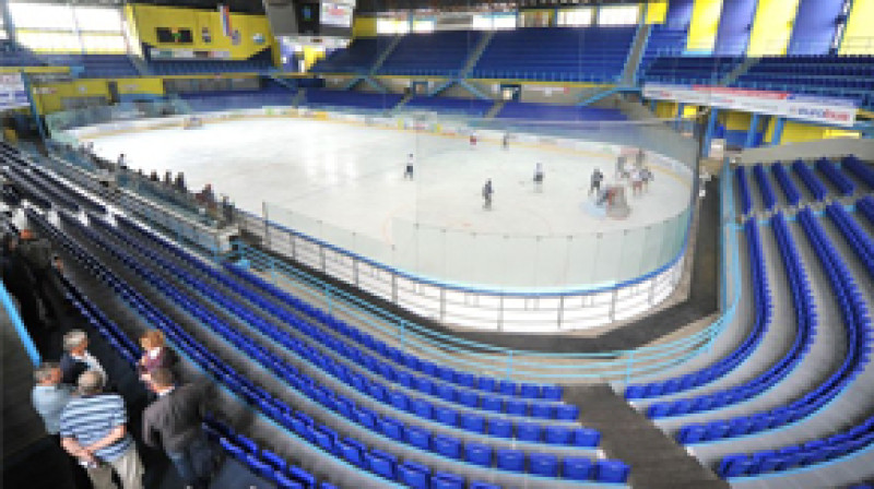 Popradas "Lev" māja arēna
Foto: Dan Hlinka, hclev.ru