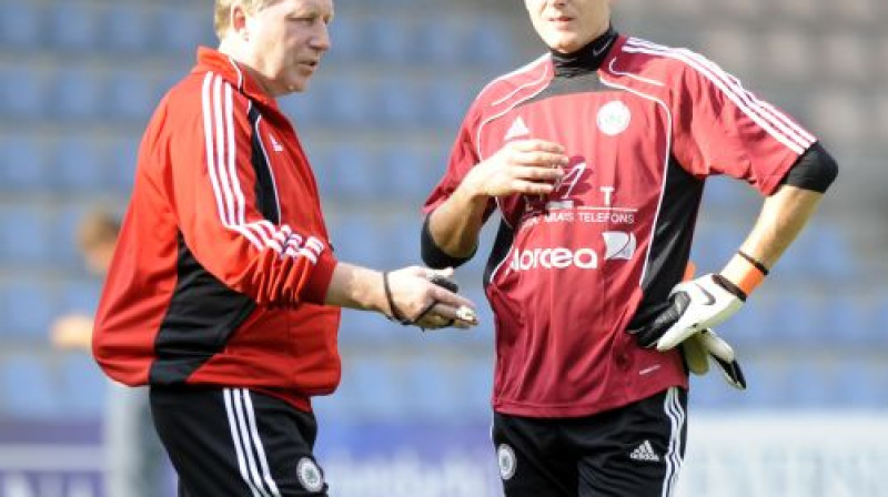 Aleksandrs Starkovs un Andris Vaņins
Foto: Romāns Kokšarovs, Sporta Avīze, f64