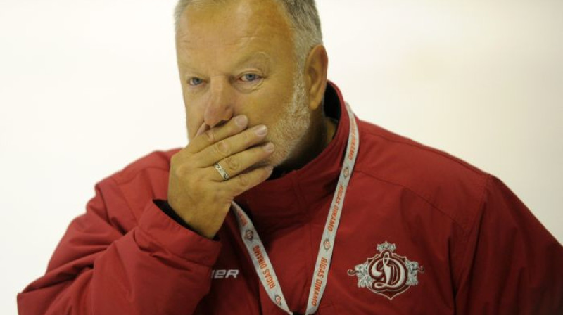 Peka Rautakalio ir neapmierināts. Ļoti neapmierināts. 
Foto: Romāns Kokšarovs, Sporta Avīze