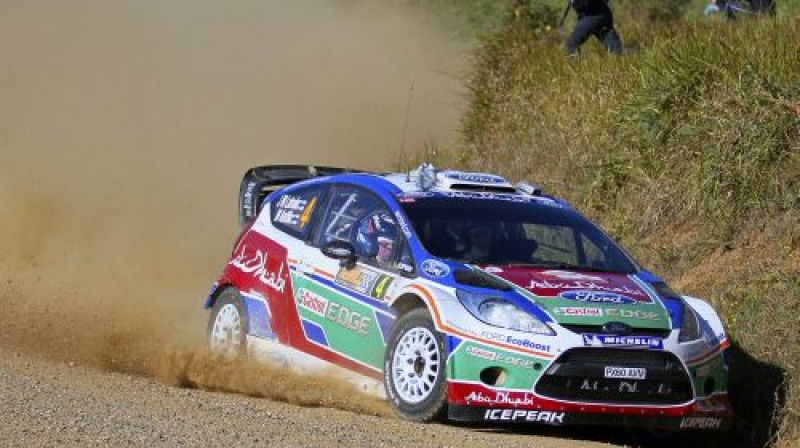 Jari Mati Latvala jaunais Austrālijas WRC rallija līderis
Foto: AFP/Scanpix