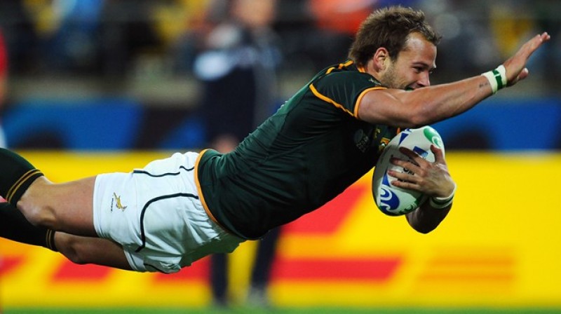 Fransuā Hougārda uzvaru nesošais piezemējums
Foto: rugbyworldcup.com