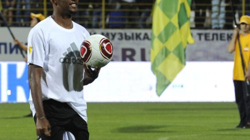 Samuels Eto'o Mahačkalā iesācis labi
Foto: ITAR-TASS