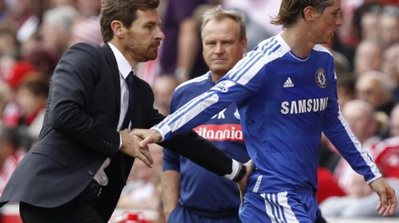 Andrē Vilašs-Boašs un Fernando Toress
Foto: Reuters/Scanpix