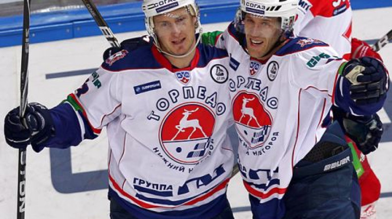 Mets Elisons, kurš sezonu iesācis veiksmīgi (jau divi vārti), saņem partneru apsveikumus
Foto: Aleksandrs Safonovs, championat.ru