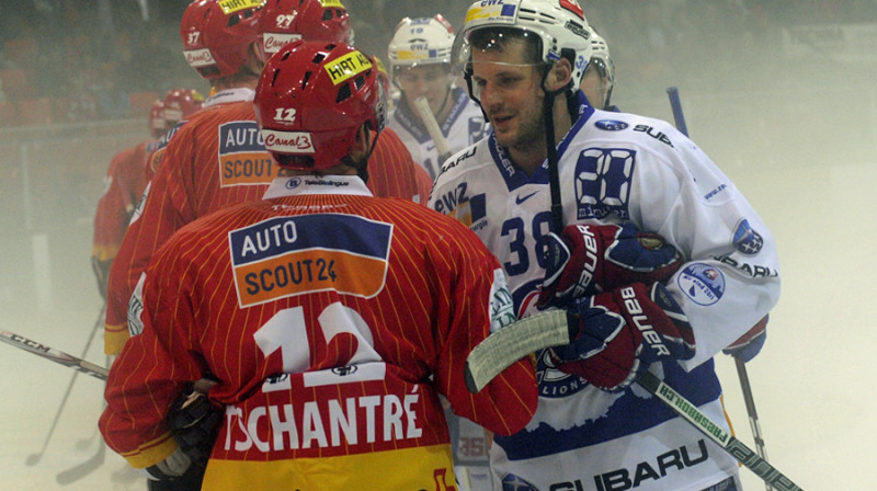 Migla Šveices hokeja līgā
Foto: zsclions.ch