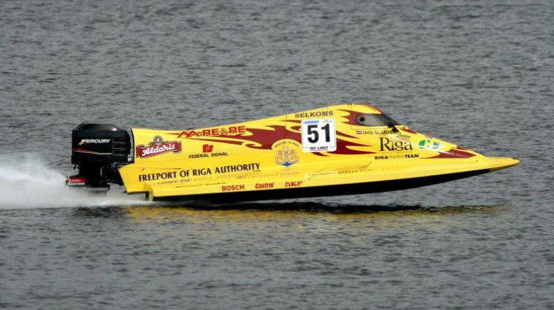 Uvis Slakteris 
Foto: Riga Powerboat Team