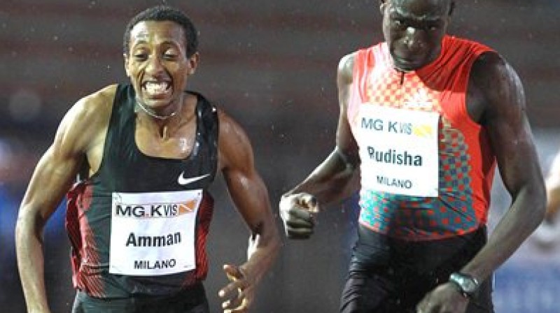 Mohameds Amans un Deivids Rudiša
Foto: Giancarlo Colombo/IAAF