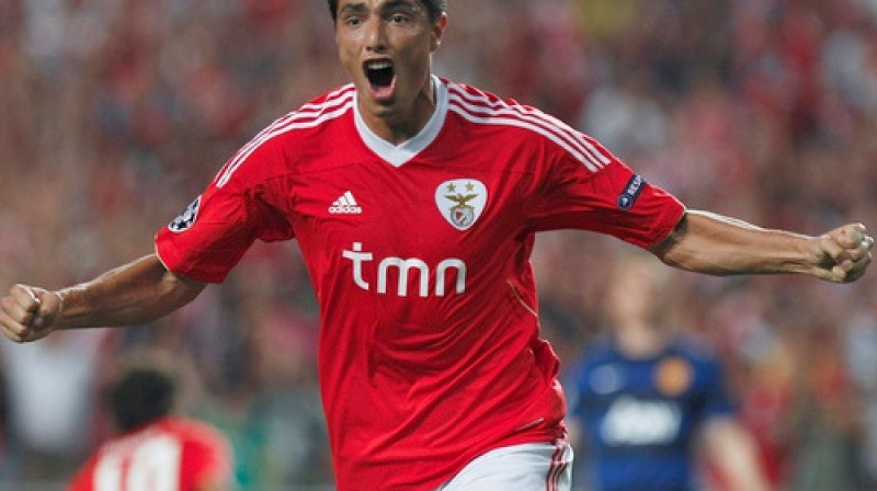 Oskars Kardoso un visa "Benfica" komanda šosezon ir noskaņota kaujinieciski
Foto: AFP/Scanpix
