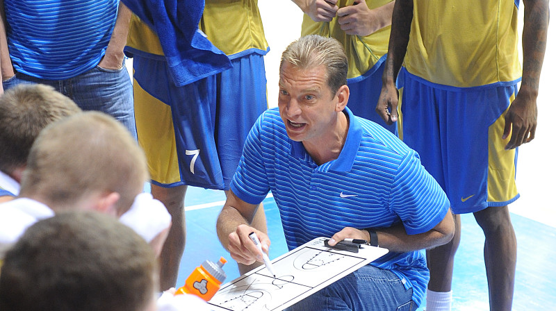 BK "Ventspils" galvenais treneris Gundars Vētra
foto:bkventspils.lv