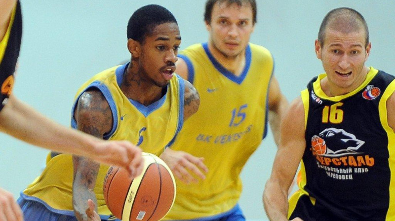 Džamars Jangs arī šajā spēlē kļūst par rezultatīvāko BK "Ventspils" spēlētāju
foto:L&J fotostudija
