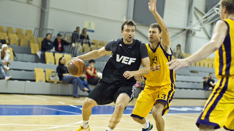 VEF kapteinis Kristaps Janičenoks 
Foto: vefriga.com