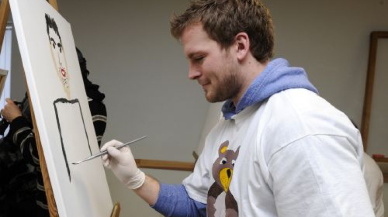 Broks Troters glezno
Foto: Romāns Kokšarovs, Sporta Avīze, f64