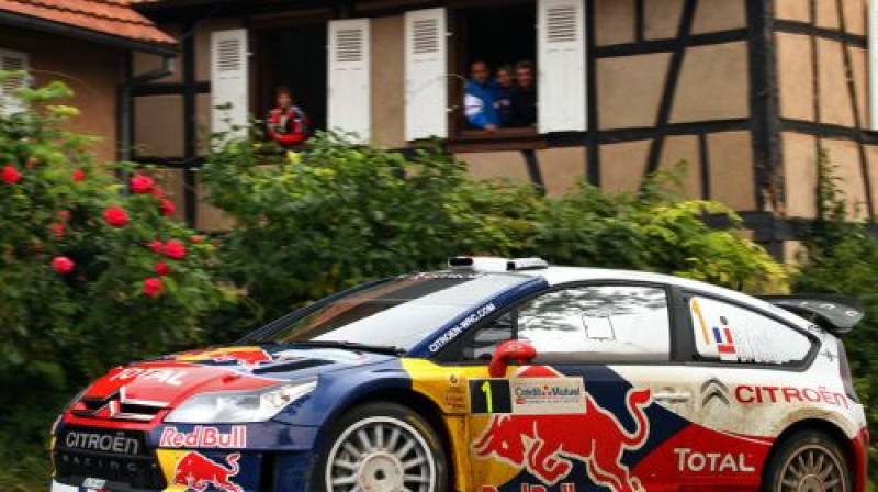 Sebastjans Lēbs pagājušā gada Francijas rallijā
Foto: www.ewrc.cz