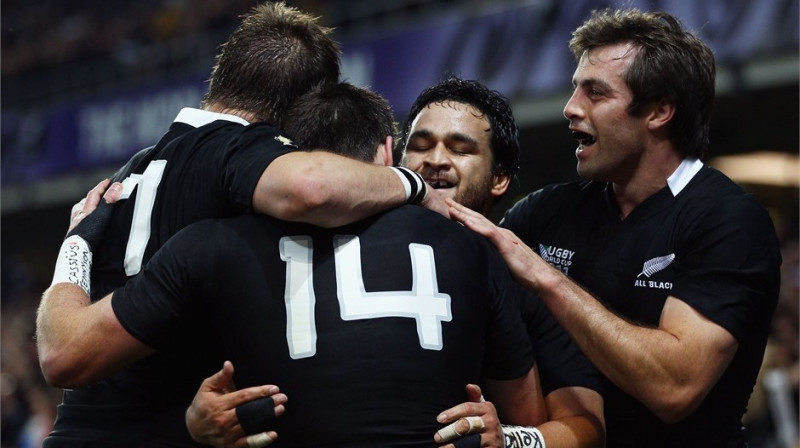 Jaunzēlandes regbisti
Foto: rugbyworldcup.com