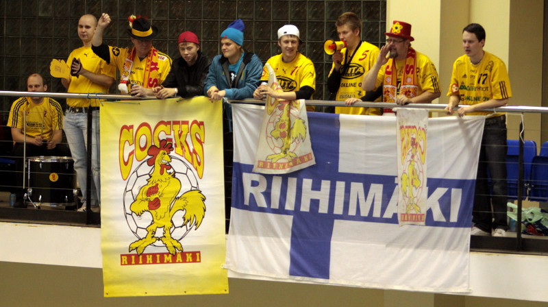 Paredzams, ka Rīgā ieradīsies paliels somu kluba fanu pulks
Foto: Sandra Škutāne, hk-lspa.lv