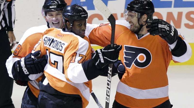 "Flyers" hokejisti
Foto: AP/Scanpix