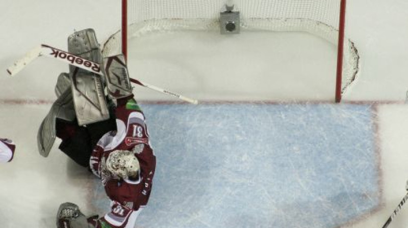 Krisam Holtam pavasaris būs laba atskaite viņa meistarībai. Tāpat kā komandai...
Foto: Romāns Kokšarovs, Sporta Avīze, f64