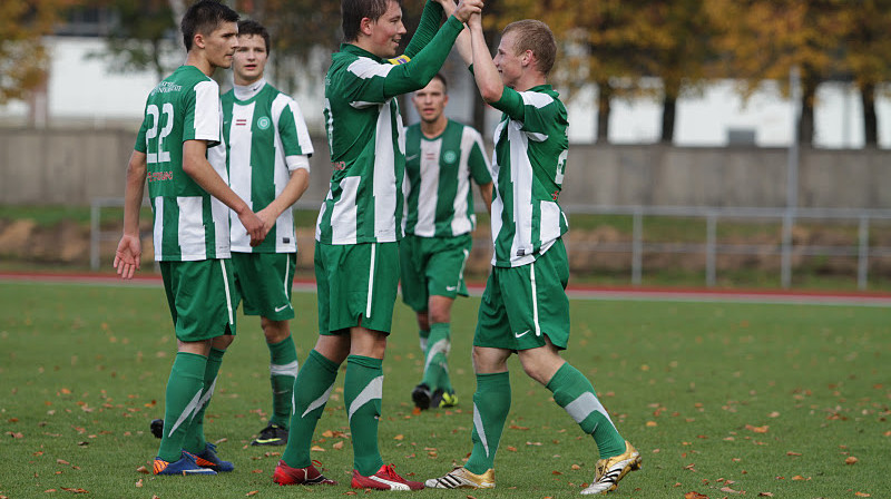 "Metta/LU'' Ogrē priecāties varēja bieži...
Foto: fsmetta.lv