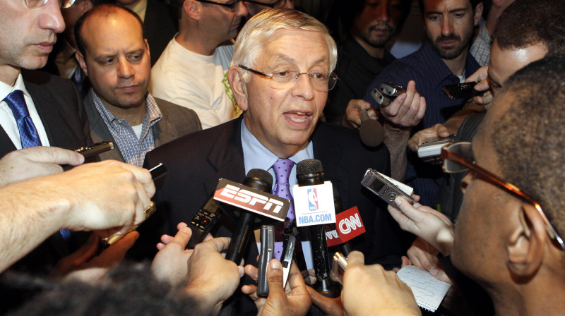 NBA komisārs Deivids Sterns 
Foto: AP/Scanpix