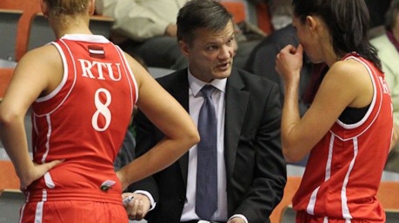 Aivara Vīnberga vadītajai "RTU/Merks" otrais zaudējums
Foto: Mārtiņš Sīlis