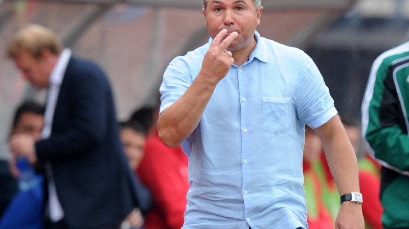 FK "Ventspils" galvenais treneris Sergejs Podpalijs
Foto: Romāns Kokšarovs, "Sporta Avīze"