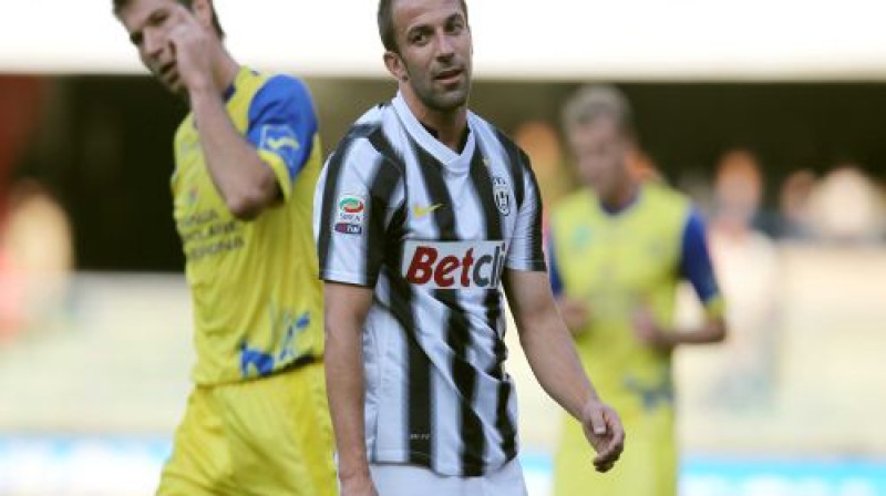 Alesandro Del Pjēro (centrā)
Foto: digitale/Scanpix