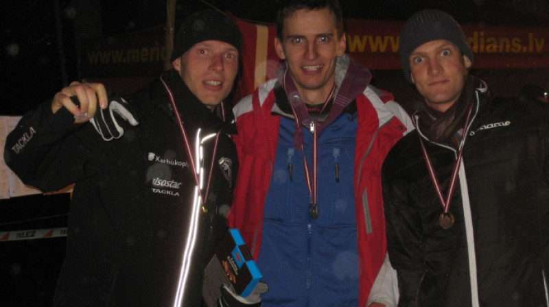 Medaļnieki vīriešu konkurencē
Foto: no M. Sirmā personiskā arhīva