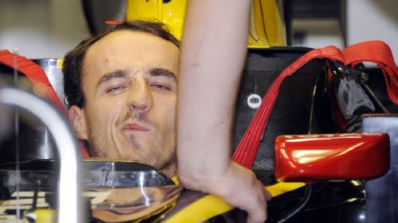 Jācer, ka Roberts Kubica atgriezīsies F1 un būs tikpat ātrs, cik agrāk
Foto: AFP/Scanpix