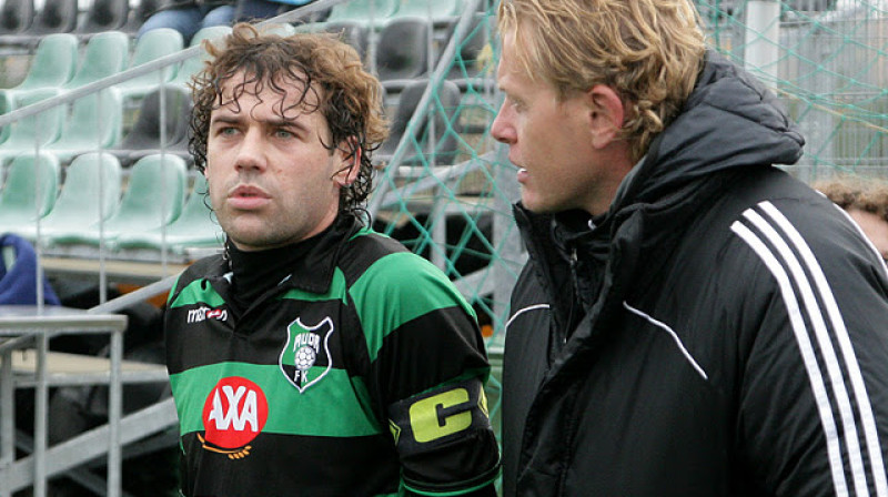 Jurijs Idionovs vēl "Audas" spēlētāja statusā
Foto: www.auda-fk.lv