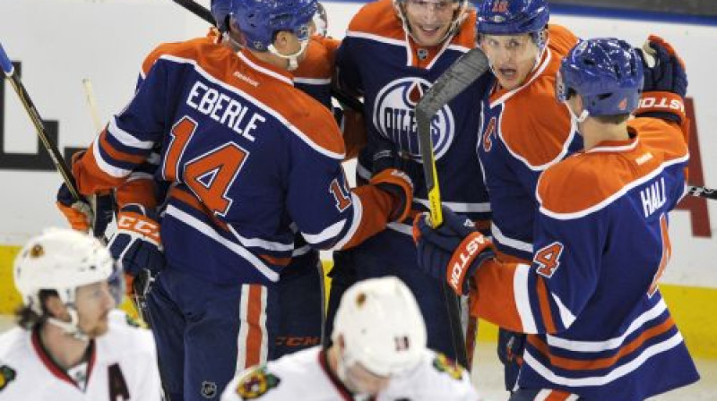 "Oilers" hokejisti
Foto: Reuters/Scanpix