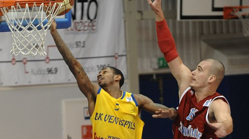 Džamars Jangs Eirokausu mačos šosezon izcēlies ar gandrīz 19 punktiem vidēji mačā.
Foto: bkventspils.lv