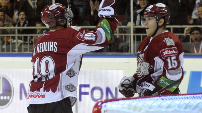 Miķelis Rēdlihs un Mārtiņš Karsums
Foto: Romāns Kokšarovs, Sporta Avīze, f64