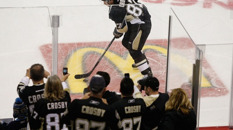 Krosbija atgriešanās bija ilgi gaidīts notikums
Foto: AFP/Scanpix