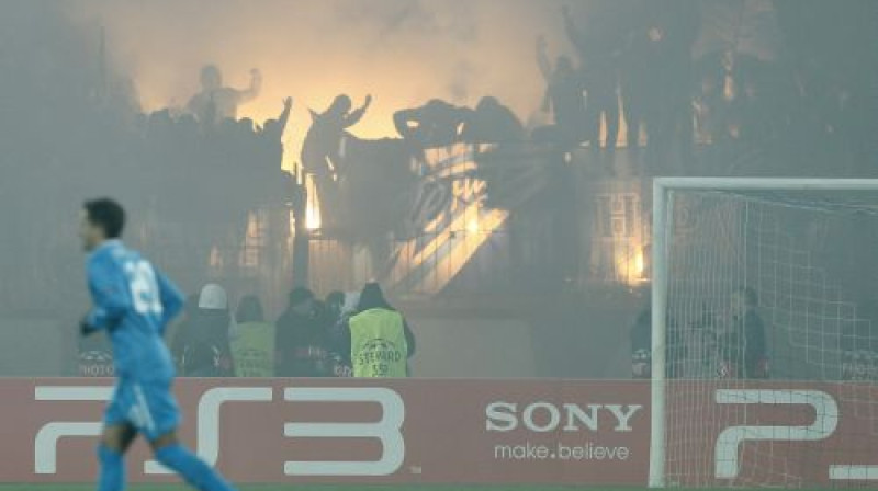 Fanošana "Zenit" stilā
Foto: AP/Scanpix