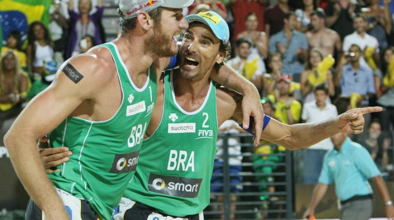 Alisons Kerutī un Emanuels Rego
Foto: fivb.org