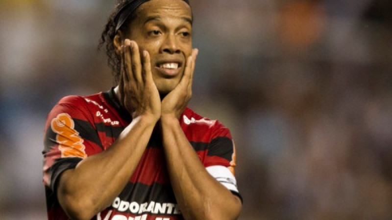 Ronaldinju, Flamengo komandas kapteinis.
Foto: AFP/Scanpix