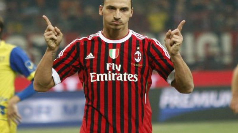 Zlatans Ibrahimovičs
Foto: AP/Scanpix