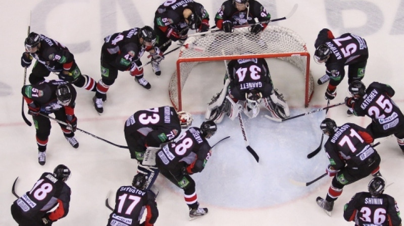 Maikls Gārnets un "Traktor" komanda
Foto: hctraktor.org