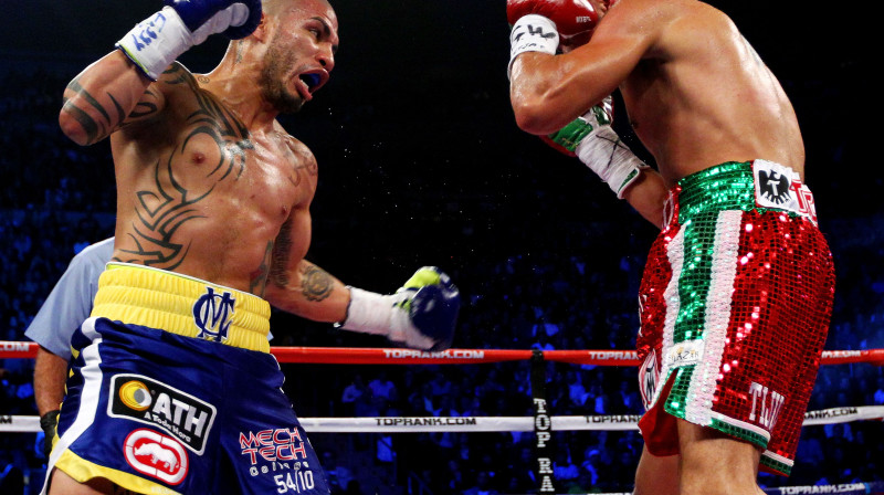 Migels Koto un Antonio Margarito
Foto: AFP/Scanpix